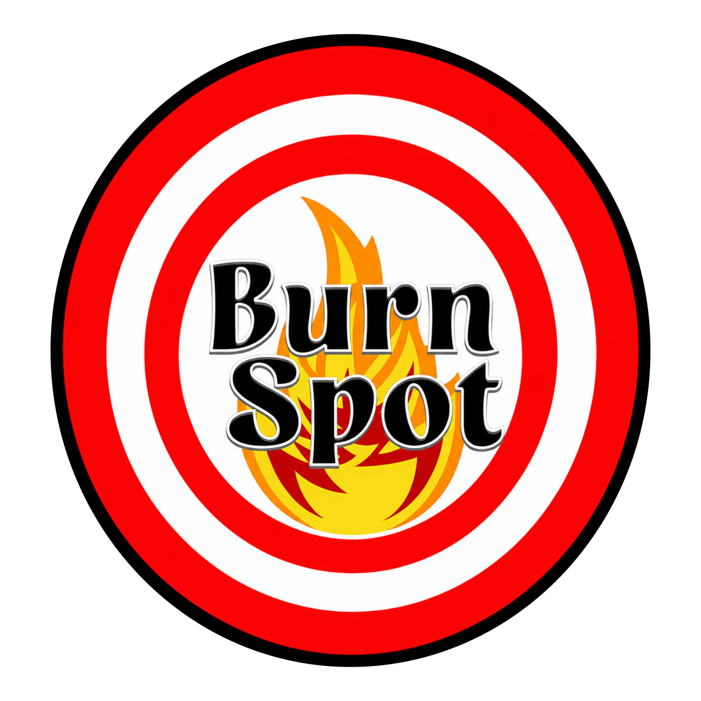 Bulls-eye Round Sticker