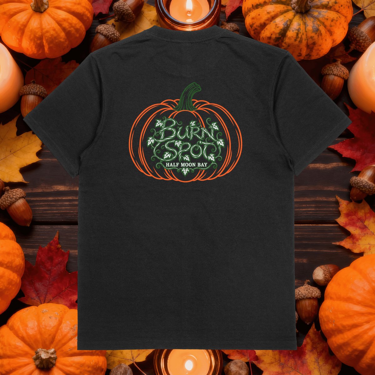 Burn Spot Pumpkin Tee – Limited Advance Order