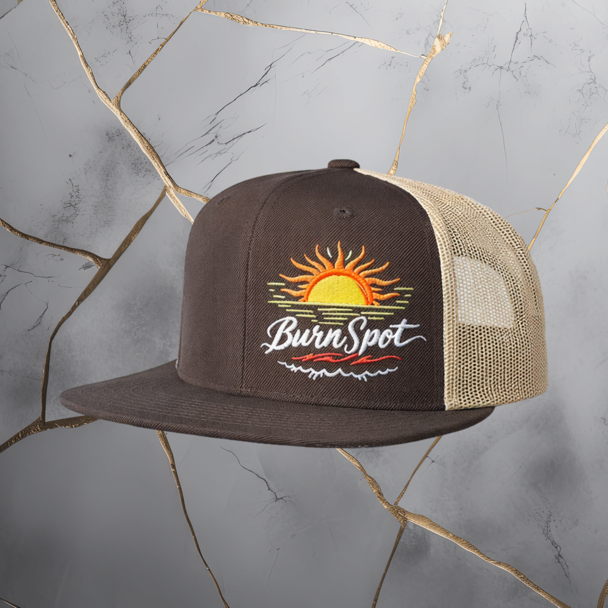 Burn Spot Sunset Snapback