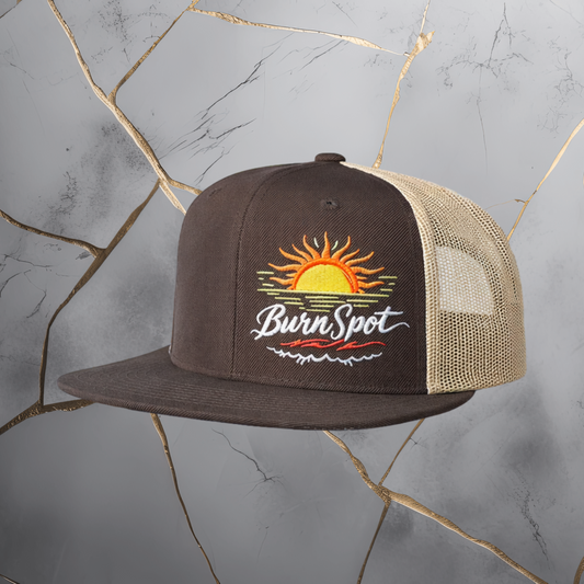 Burn Spot Sunset Snapback