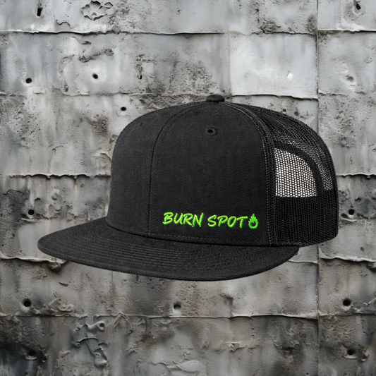 Burn Spot Green Snapback