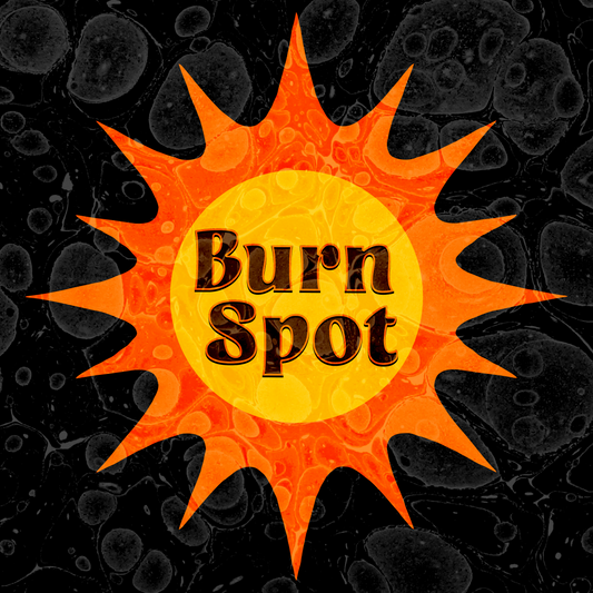 Sun Square Sticker